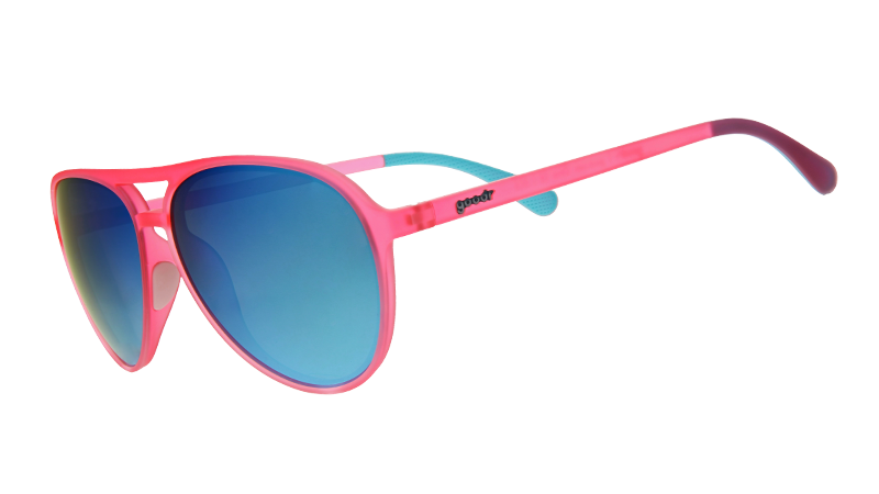 Lunettes de soleil roses 