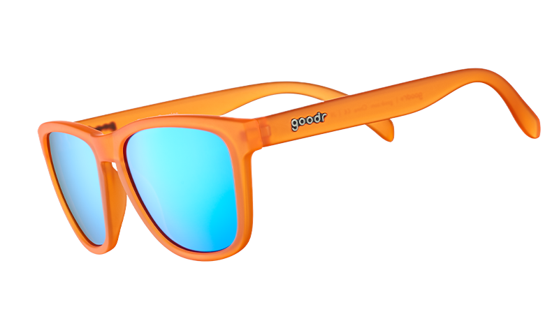 Lunettes de soleil oranges