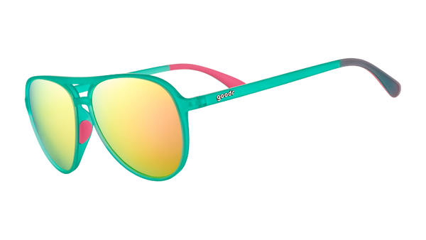 Teal Aviator Sunglasses | Kitty Hawkers' Ray Blockers | goodr 
