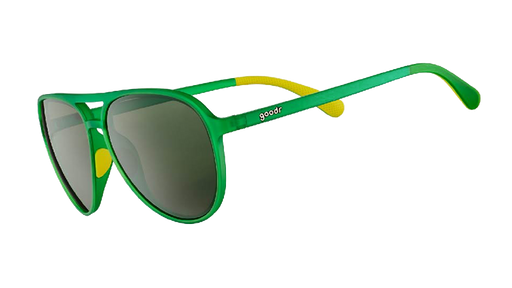Green plastic sunglasses shop
