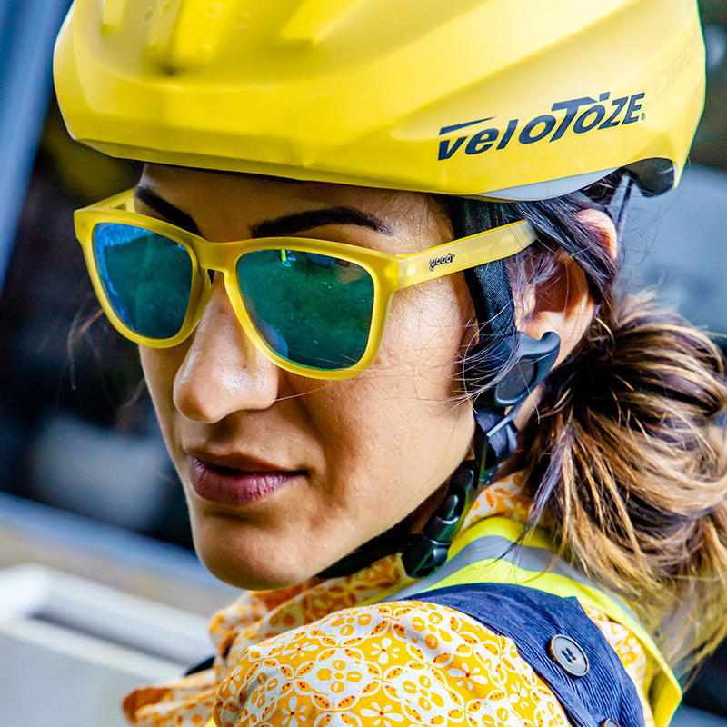 Yellow on sale cycling sunglasses