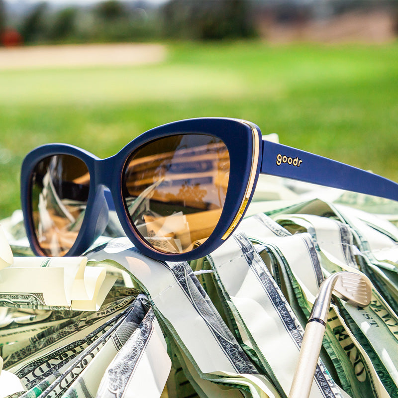 Navy Sunglasses, Mind The Wage Gap Wedge